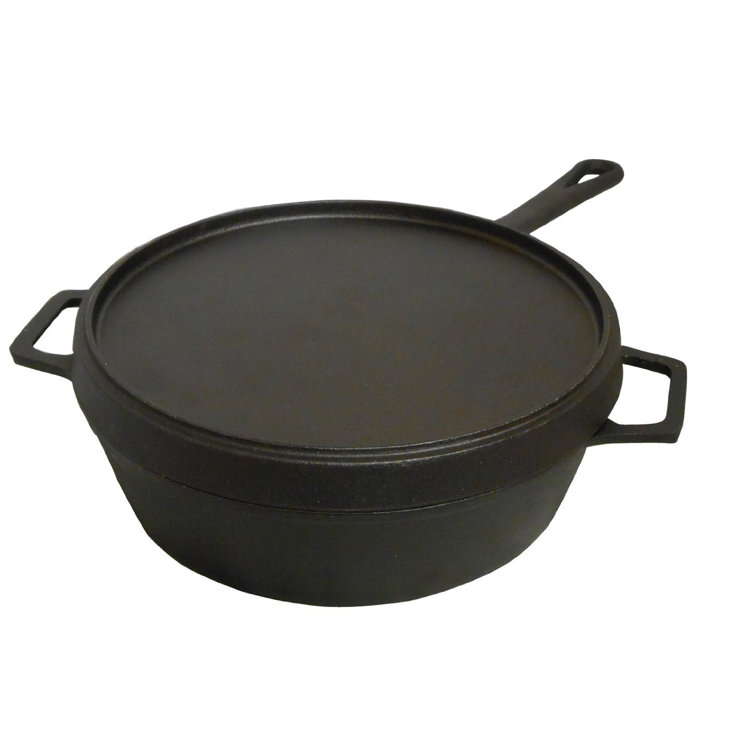 King Kooker Seasoned Cast Iron Pot & Reviews Wayfair